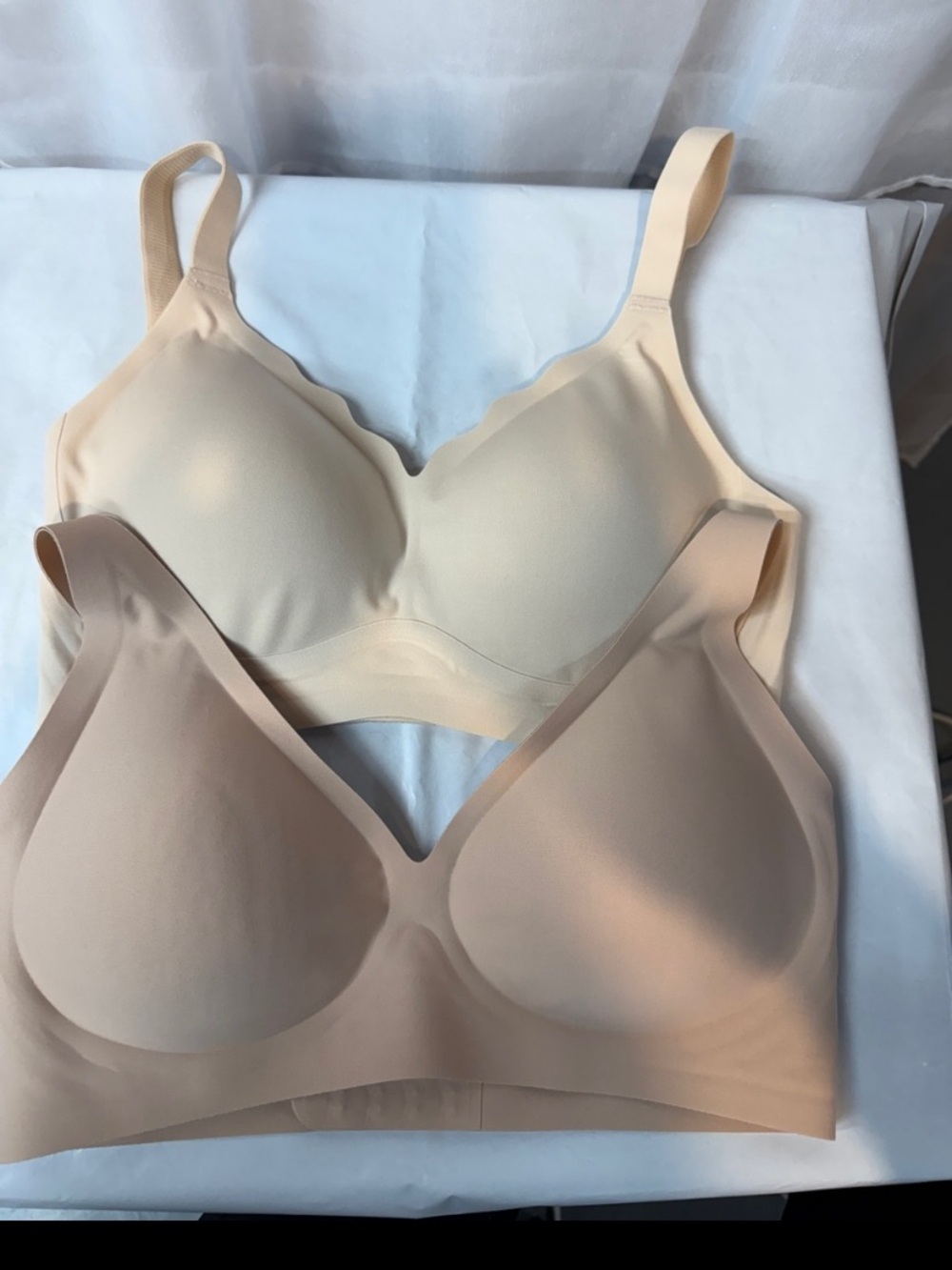 NWT 2 Seamless Nude Comfort Bra - Women's Everyday Support 2 bras for $20 🌻